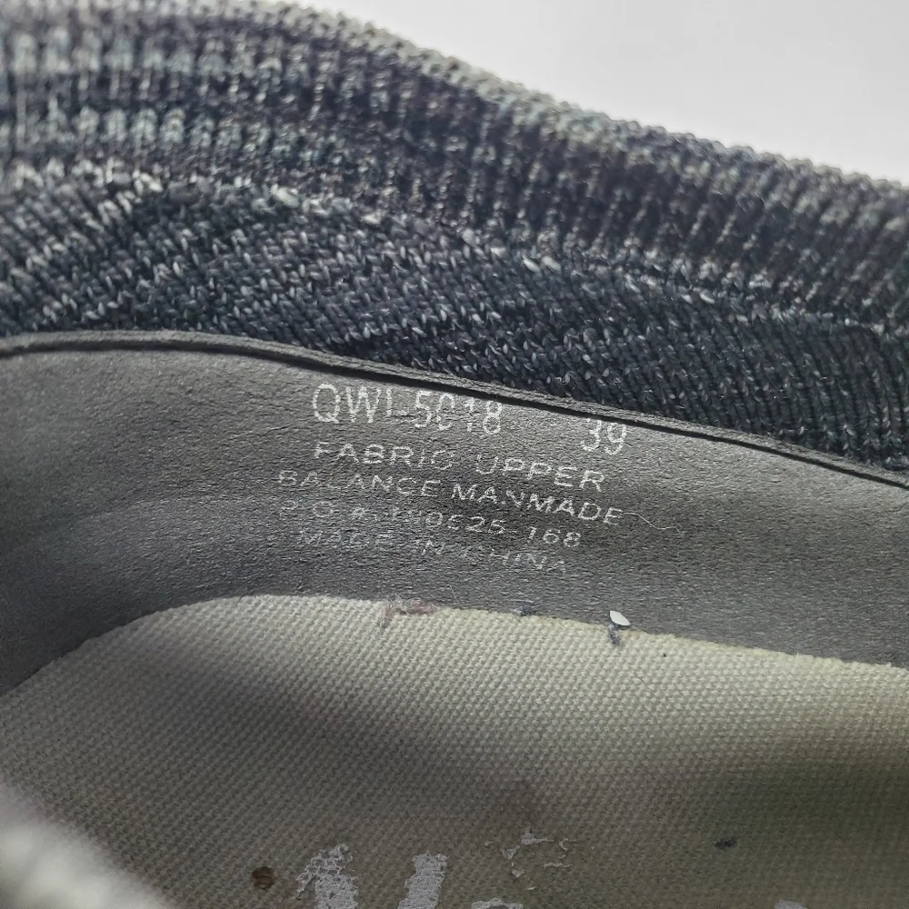 TRAQ‎ by Alegria Qwik Smokey Waves Womens Gray Shoes Size 8 EU 39